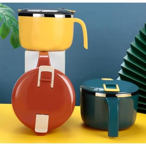 Thermal Lunch Box With Phone Holder Leak-Proof Stainless Steel Bento Box For Kids Portable Picnic School Food Container Box