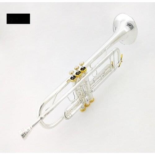Trumpet Silver LT190S-37 B flat professional trumpet bell Top musical instruments Brass horn