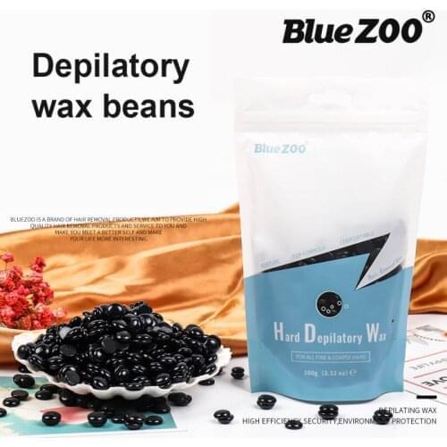 100g Depilatory Wax Beans Solid Hair Removal Wax Beans Paper Free Rapid Hair Depilatory Wax Hair Removal Cream TSLM1