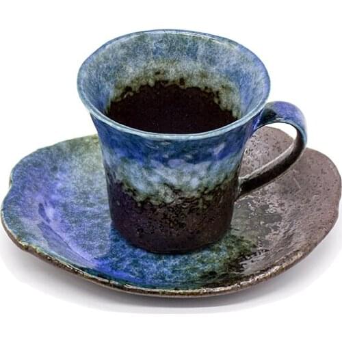 Japanese Personalized Royal Espresso Coffee Cups Set Porcelain Teacup and Saucer Ceramic Chavenas De Cafe Espresso Cup BD50BD