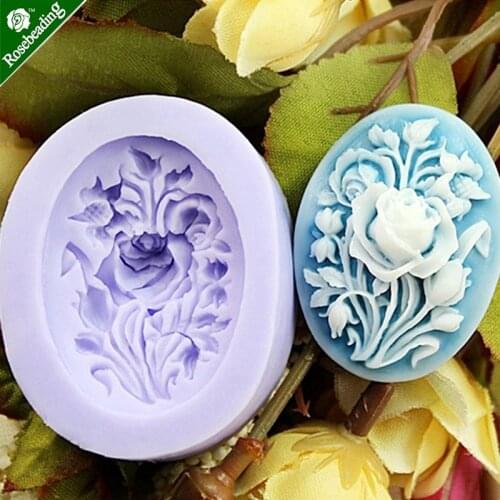 1PC 46x36x12mm flowers mould Silicone mould,Handmade Resin Mold,resin jewellery