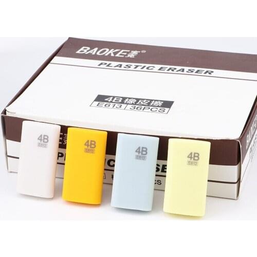 2/4pcs students painting 4B art eraser learning stationery gifts school office supplies papelería kawaii