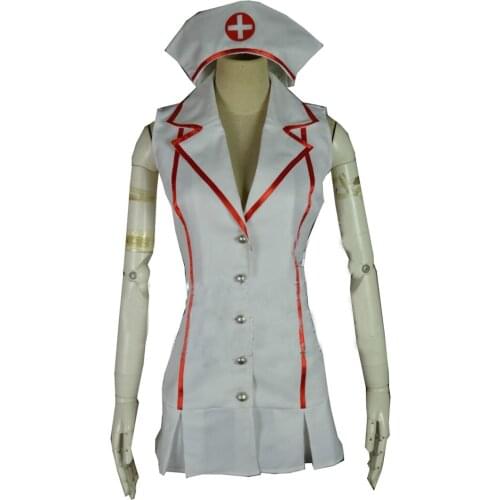 2020 lol game sexy Akali nurse cosplay costume Halloween Party Costumes for girls