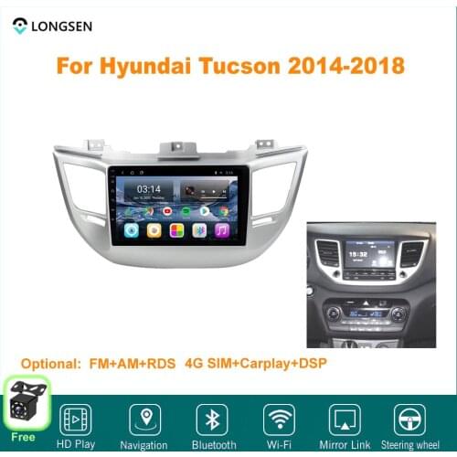 9" Android 10 For Hyundai Tucson 2014,2015,2016,2017,2018 Multimedia Video GPS Navigation Car DVD Player Auto Radio Navi