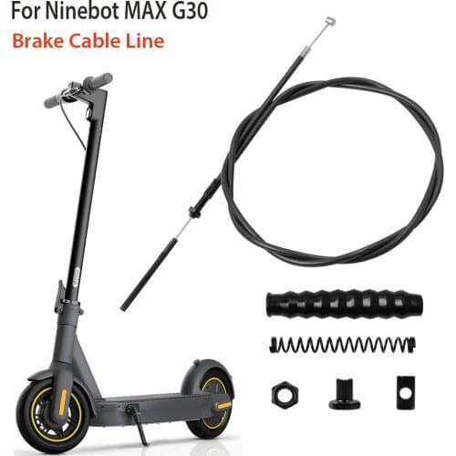 Brake Cable Line For Ninebot MAX G30 KickScooter G30D Electric Scooter Front Wheel Brake Assembly replacement Accessories