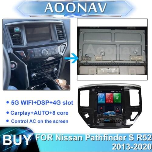 2din Android car radio for Nissan Pathfinder R52 SL SV 2012-2020 car auto radio multimedia player GPS navigator carplay Netflix