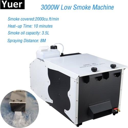 Wireless Remote Control Fogger 3000W Smoke Machine Fog Machine DJ Disco Party Stage Effect Light Dj Equipment 3000W Fogger