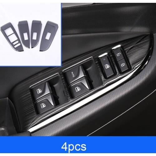 Black item for changan EADO plus 2020-2021 Lift panel Air outlet Decorative frame Inner door panel trim