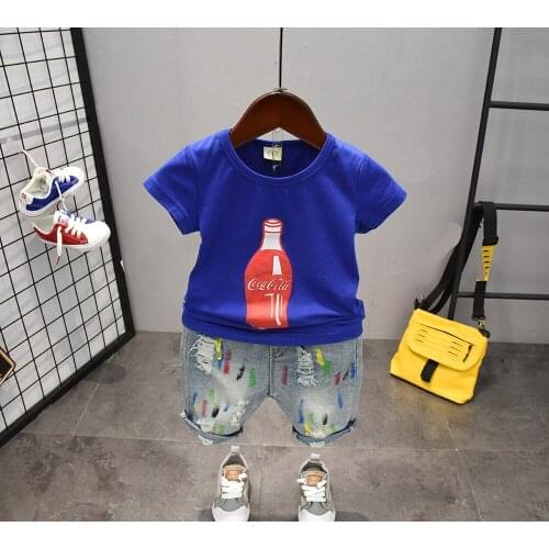 Children Clothing Summer Toddler Boy Clothes Sport Suit Outfit Kids Clothes Tracksuit For Boys Clothing Sets 2 3 4 5 6 Year