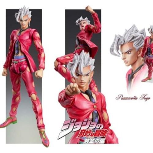 Original JoJos Bizarre Adventure Pannacotta Fugo PVC Action Figure Anime Figure Model Toys Figure 15cm