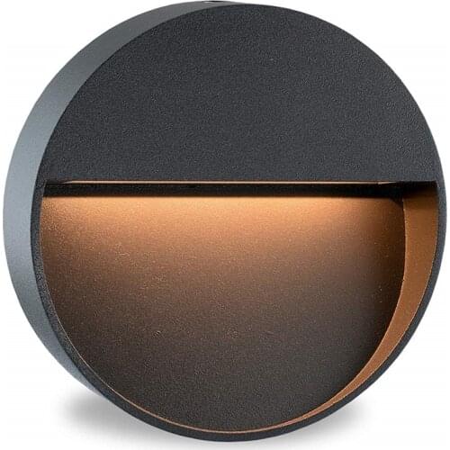 Square 6W 12W Outdoor LED Stairs Light Aluminum Step Lights Staircase Lighting LED Stair Light Recessed Wall Light Wall Sconce