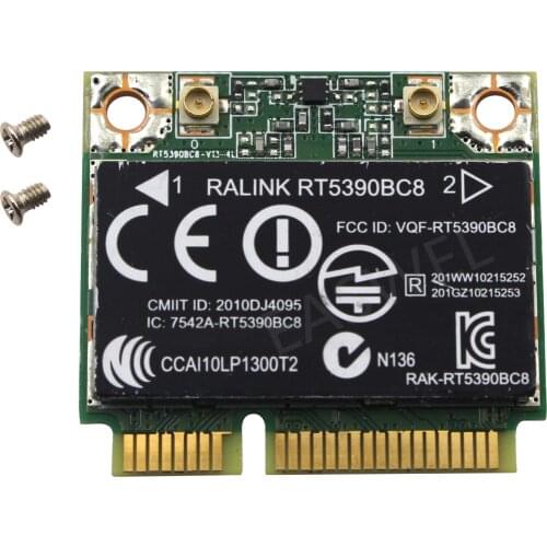 New WLAN Half Mini Wifi card RT5390BC8 802.11 b/g/n for HP 630705-001