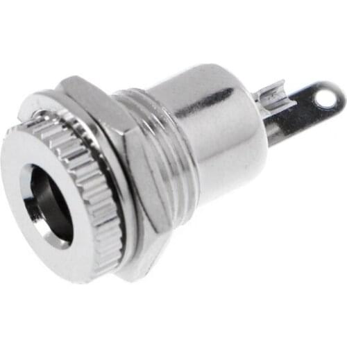 2021 New HXBB 5.5 mm x 2.1mm DC Power Jack Socket Female Panel Mount Connector