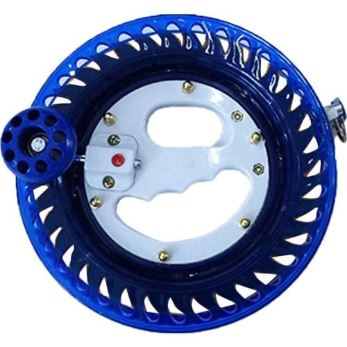Kite Line Winder Winding Reel Grip Wheel Handle with 400m Durable String and Lock Function Professional Outdoor Kite Accessories