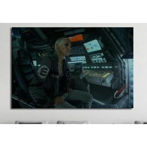 NJ087 Underwater Movie 13 Silk Posters and Prints wall art Art Poster Home Decor