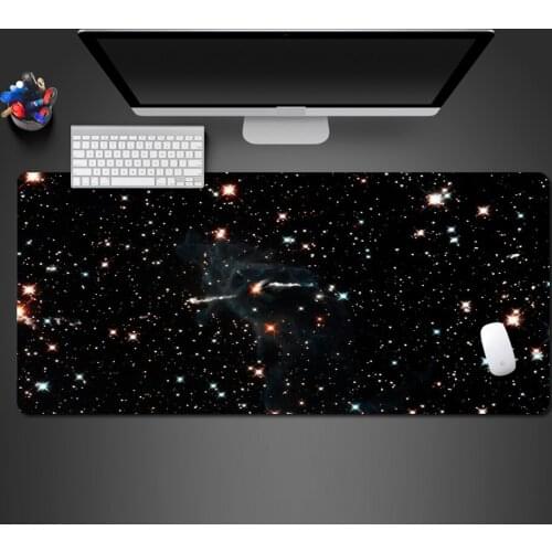 The Hot Galaxy Star Mousepad High Quality Professional Slippery Game Player Mouse Table Pad To PC Gaming Computer Mouse Mat