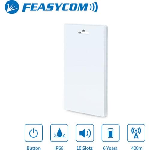 Feasycom Bluetooth 5.0 ibeacon eddystone NFC support accelerator nRF52832 portable card beacon