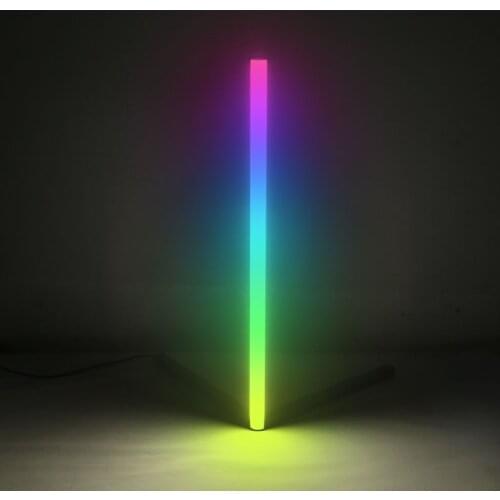LED RGB Corner Floor Lamp Color Changing Lamp Floor Lamps Standing Lamp Ambient Mood Night Light for Living Room Bedroom