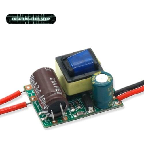 3W LED Lamp Driver Light Transformer Input AC85-264V Power Supply Unit Adapter 680mA For LED Spot light Bulb Chip Power Lights