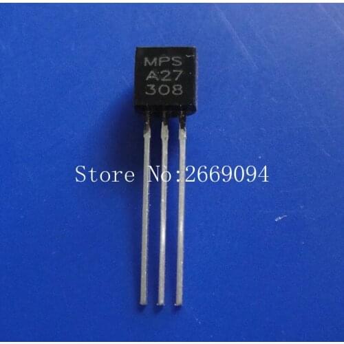 50pcs/lot MPSA27 transistor MPSA27 TO-92 Transistor