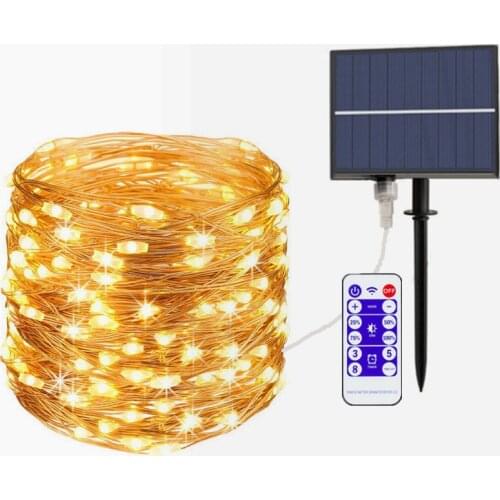 10/20/30/50/M LED Solar Light Outdoor Waterproof Fairy Lights Garland String Lights Christmas Decoration Solar Lamp Navidad 2021