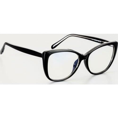 Veshion Plastic Titanium Glasses Frames Anti-blue Light Ultralight Cat Eye Men Women Optical Fashion Computer Glasses