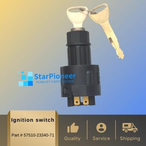 Forklift parts starter switch ignition switch part number 57510-23340-71