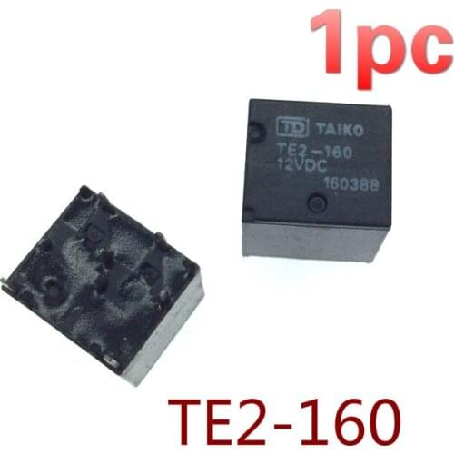 1pc car relay TE2-160 12VDC for Honda Fit body ECU board central control door lock relay 8pin repair car ECU