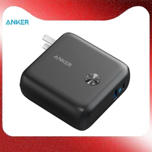 Anker 2-in-1 Super Charger 20W 9700mAh USB-C USB-A power delivery 20W PowerIQ 3.0 A1623，A1624 for iPhone iPad XiaoMi