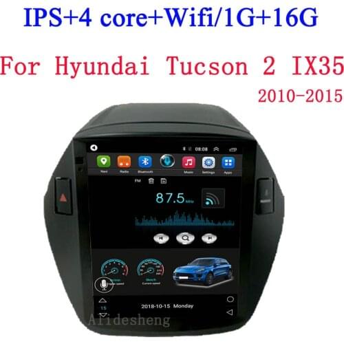 Android Android 2 Din Car Radio For IX35 IX45 civic santa FE Navigation GPS Multimedia Player