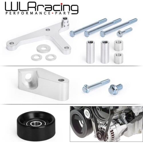 Aluminum Alloy LS/LS1 Alternator Bracket auto product Car accessories Fit for Camaro Durable Generator W/ Rear Brace WLR-ARB02