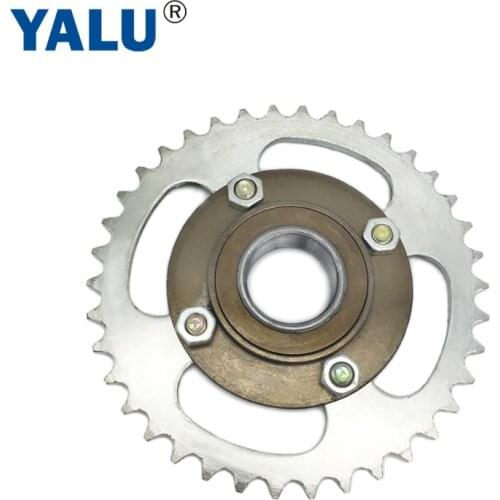 38T 48T Electric Tricycle chain wheel and non-gear flywheel 420# Sprocket and Freewheel for Battery Powered Trick and Cart