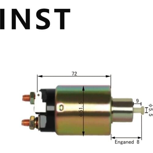 ELECTROMAGNETIC SWTICH SOLENOID FOR 12V 23343T5002 M371X58671 66-8377 940113050617 M00D619083 M371X74071 M371X93975