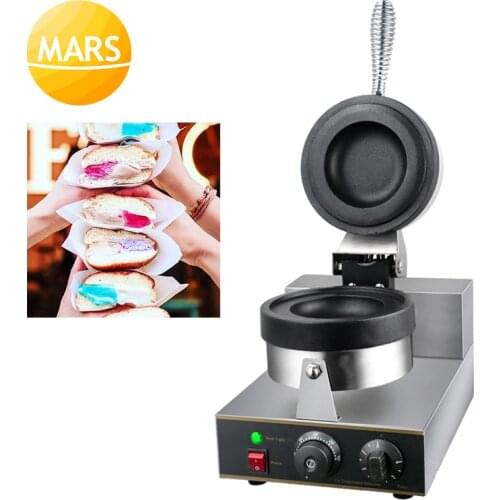 Italy Getato Sandwich Maker Doughnut Ice Cream Buger Press Panini Machine 220V 110V Brioche Bread Krapfen Warmer For Breakfast