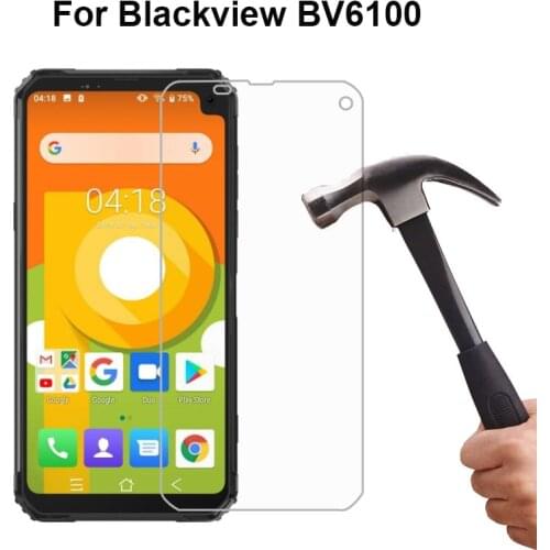2PC Blackview BV6100 Tempered Glass 100% Original Screen Protector Mobile Phone Film Accessories for Blackview BV6100 IP68 Glass