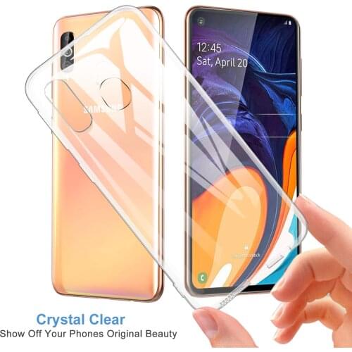 Soft Clear Slim Gel TPU for Samsung Galaxy A10e A20e A70e Coque Capa Silicone Ultrathin Phone Case Simple Transparent Back Cover