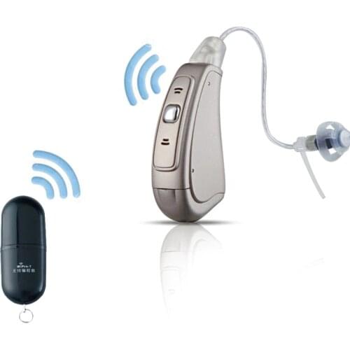 No Need USB HIPRO DIY Bluetooth Wireless Fitting Function Programmable 18 Channels 18 Bands 3 Memories Digital RIC Hearing Aid