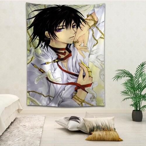 New arrival custom Code Geass printing tapestry More Size home living room bedroom decorative wall blanket