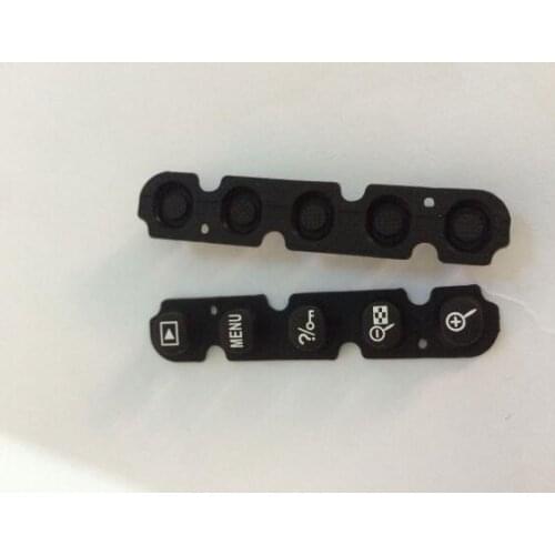 New Rear Back Case Cover Rubber Menu Key Keypad Button Repair for Nikon DSLR D90