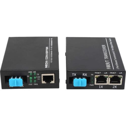 XXS-SFP-1F1G/XXS-SFP-1F2G SC 3KM Frequency generator Ethernet Media Converter Optical Fiber Transceiver Networking Accessory