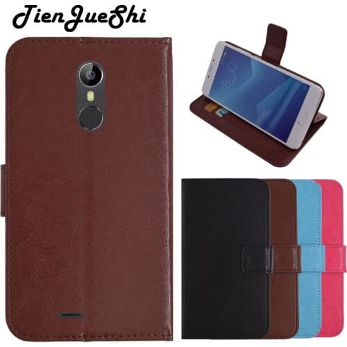 TienJueShi Flip PU Book-Style Leather Cover Shell Wallet Etui Skin Protection Case For Ulefone Tiger 5.5