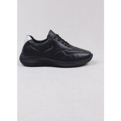 Womens Sports Shoes Black Casual Lace-Up Shoes 2021 Summer Season