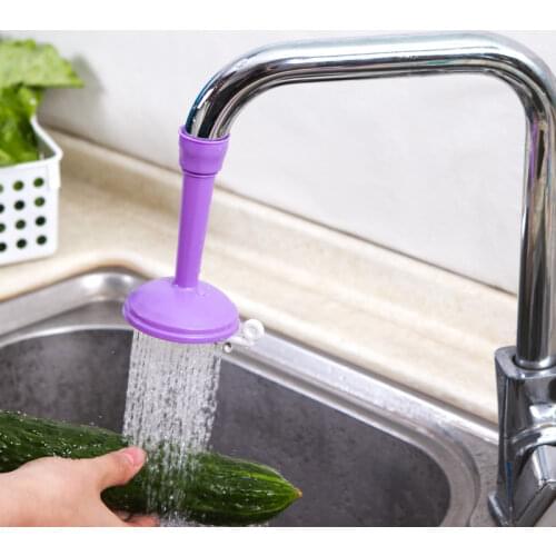 1Pc Silicone Kitchen Faucet Sprayers Water Shower Rotating Tap Sprayer Water Filter Valve Water Saving Kitchen Accessories