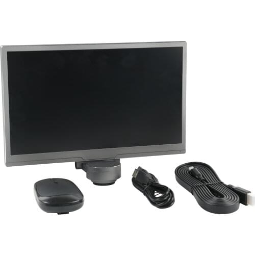 1080P HD 11.6" LCD Tablet Monitor HDMI Digital Video Measurement Microscope Camera Industrial For Phone CPU PCB Soldering Repair