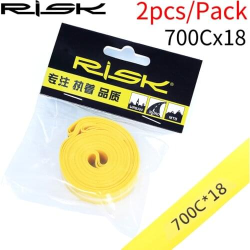RISK 2 Pcs Bicycle Tire Liner MTB Road Bike Puncture Proof Belt Protection Pad Anti-Puncture Tyre Protector Tape For Dropship