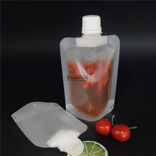 300pcs Pouches Bags Food Storage Bags Pratable Traval Women Spray Cosmetic Liquid Lotion Storage Bag Shampoo Packing