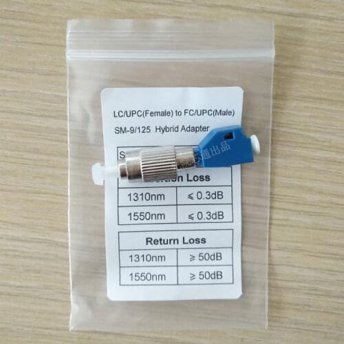 FC to LC adapter fc-lc optical power meter visual fault locator fiber coupler docker Optical power meter FC-LC converter