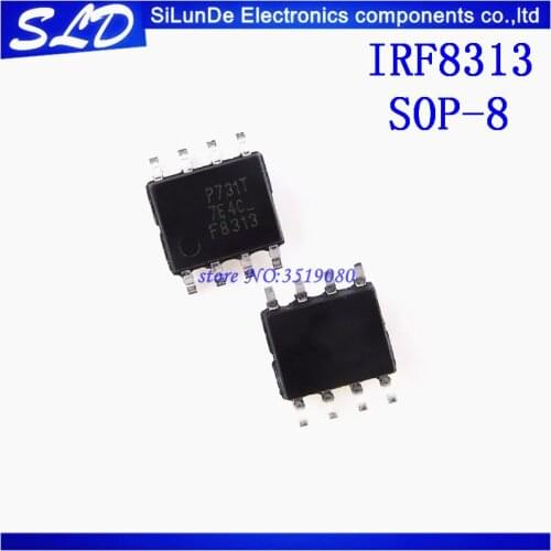 Free Shipping 50pcs/lot IRF8313 F8313 IRF8313TRPBF SOP-8 new and original in stock