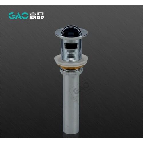 Free Shipping Chrome Plated Bathroom Basin Drainer,Brass Made Water Drainer With Overflow, Bathroom Accessories, Wholesale