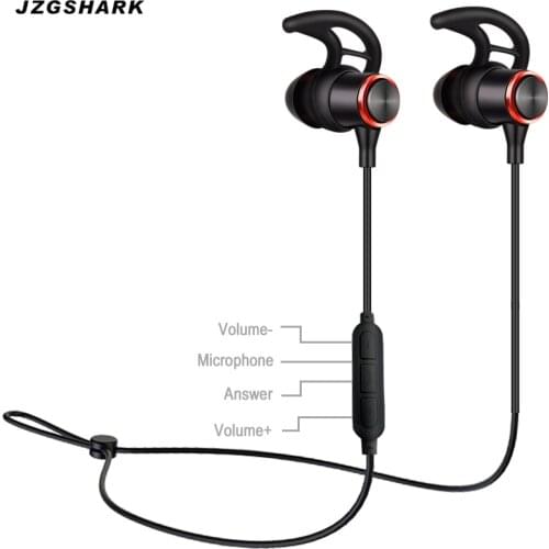 Wireless Headphone Bluetooth Earphone Magnetic Fone de ouvido For Phone Neckband Ecouteur Auriculares Bluetooth V5.0 2018 Newest